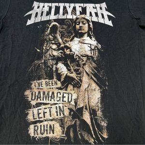 NWOT Hellyeah I’ve Been Damaged Left In Ruin Graphic Band T-Shirt Unisex S, 2XL